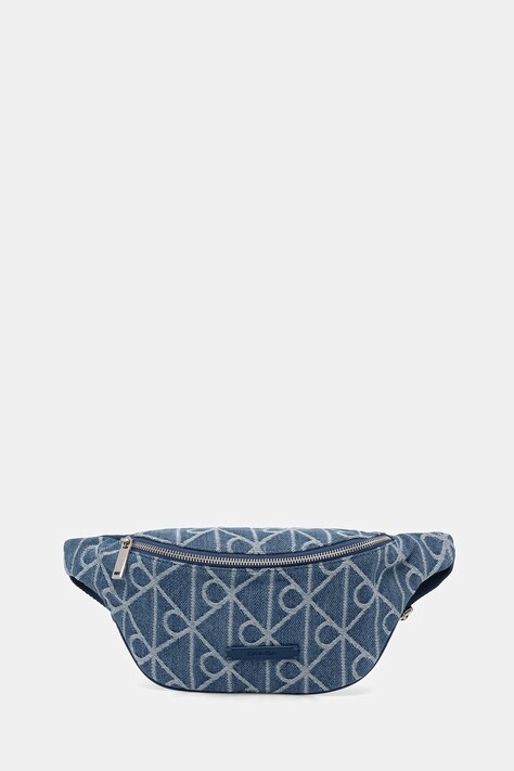 Calvin Klein torba oko struka za muškarce traper plava LV04D3430G