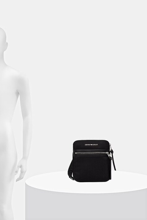 Emporio Armani saszetka kolor czarny EM005400 AF14637