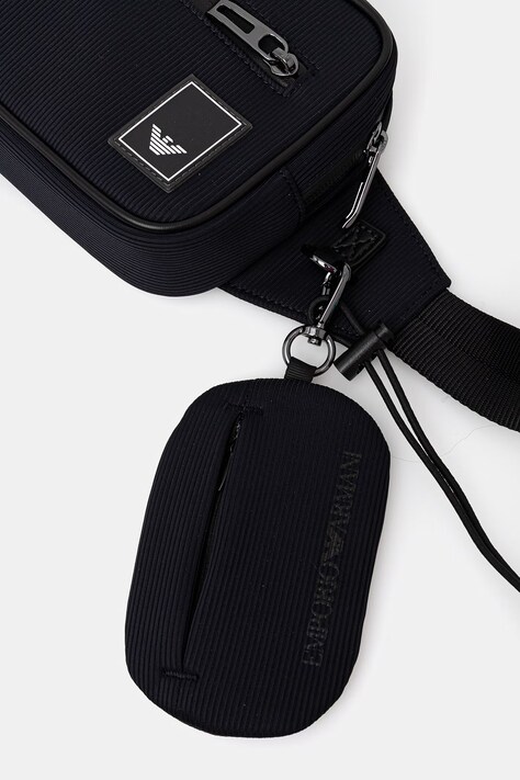 Emporio Armani бананка чоловіча — SS26-TOM067, темно-синій — фото 5