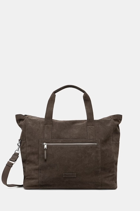 Marc O'Polo torba męska zamszowa brązowa 5000010865