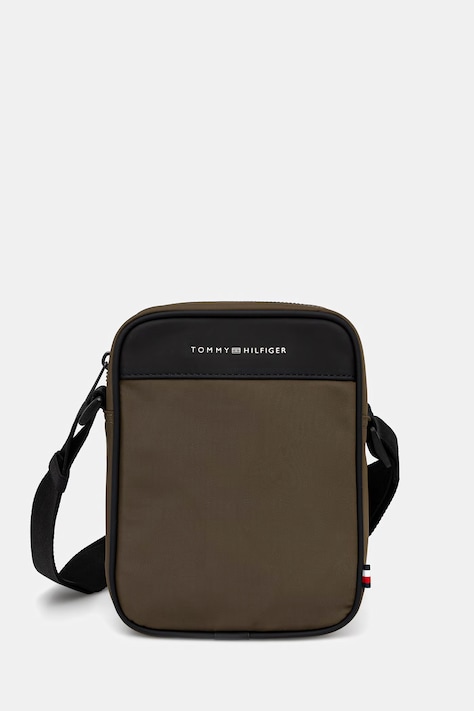 Tommy Hilfiger mala torba preko ramena za muškarce zelena AM0AM14150