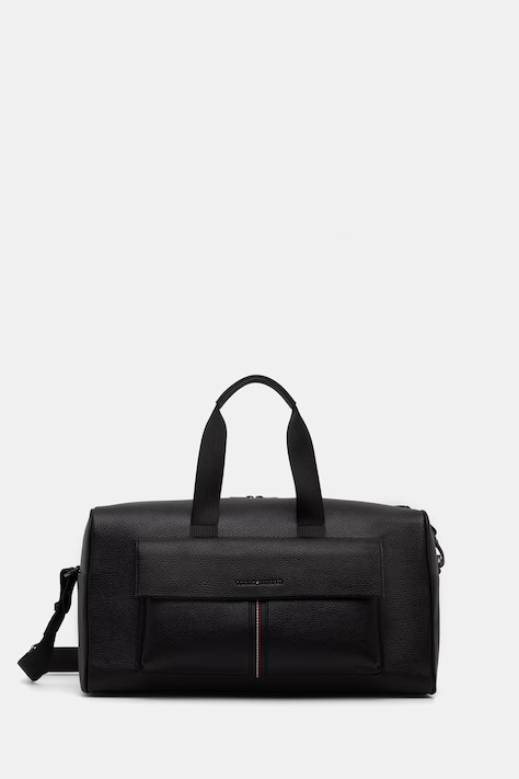 Tommy Hilfiger taška pánska z imitácie kože čierna AM0AM14167