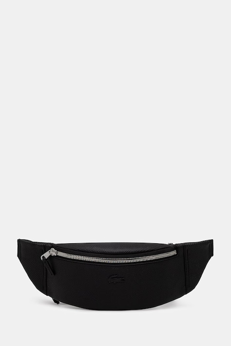 Lacoste nerka skórzana kolor czarny NH2816CE