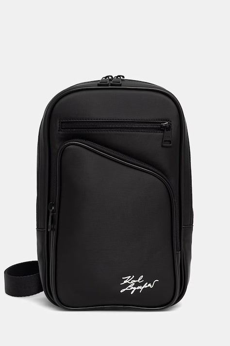 Malá taška Karl Lagerfeld čierna farba, 562114.805921