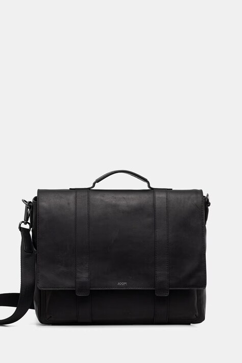 Joop! torba męska skórzana Cerratano Kreon czarna 4140008256