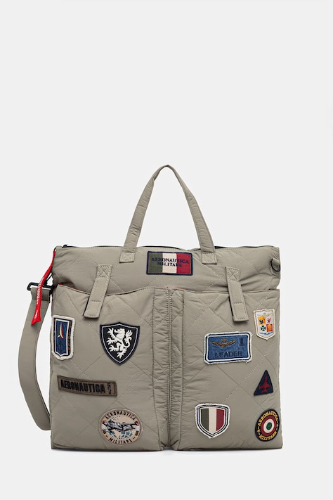 Τσάντα Aeronautica Militare χρώμα: πράσινο, BO1175XCT04298