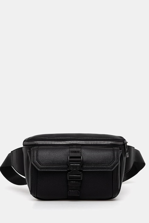 Armani Exchange nerka męska z imitacji skóry czarna XM002566 AF22537