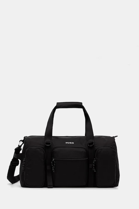 HUGO torba męska EVERETT new HOLDALL czarna 50563512