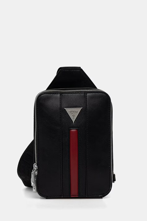 Guess ledvinka pánská TORINO černá HMTOCS P6270