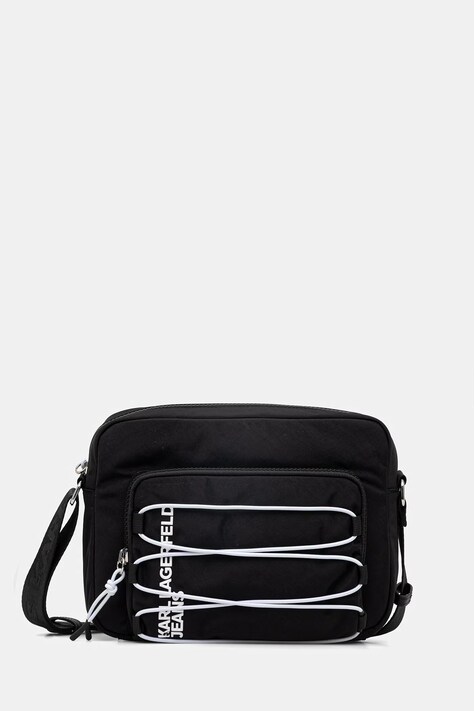 Karl Lagerfeld Jeans vrecko pánske čierne B2M30162