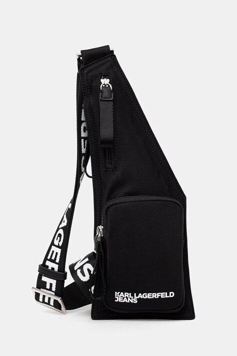 Karl Lagerfeld Jeans saszetka męska czarna B2M30245