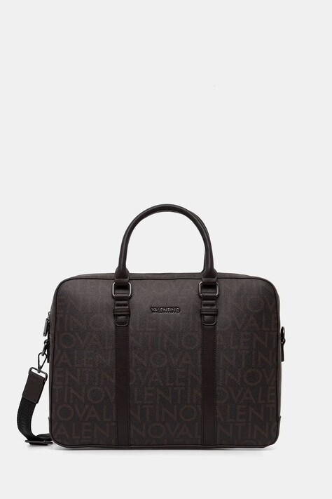 Valentino Bags torba na laptopa męska KING RE brązowa VBS9RQ29