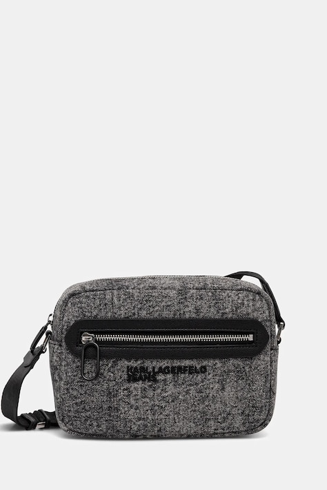 Jeans torbica Karl Lagerfeld Jeans črna barva, B1M30250