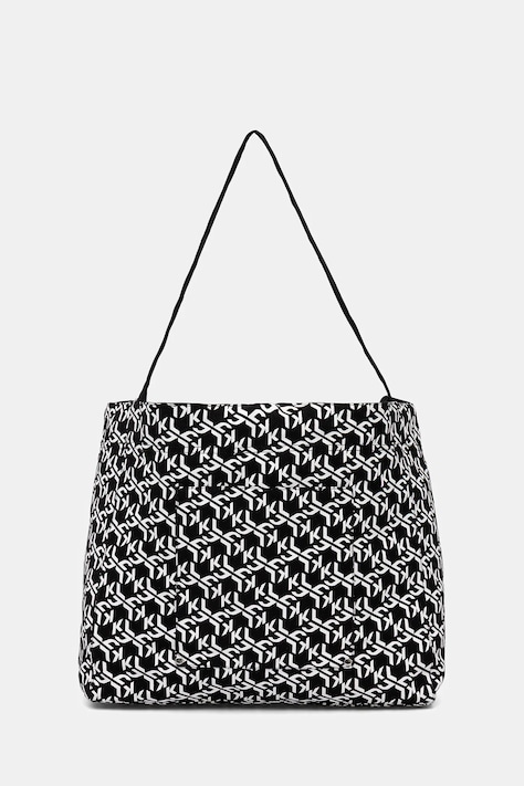 Τσάντα διπλής όψης Karl Lagerfeld Jeans χρώμα: μαύρο, B1W50009