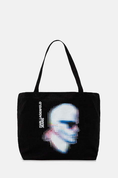 Τσάντα Karl Lagerfeld Jeans χρώμα: μαύρο, B1W50081