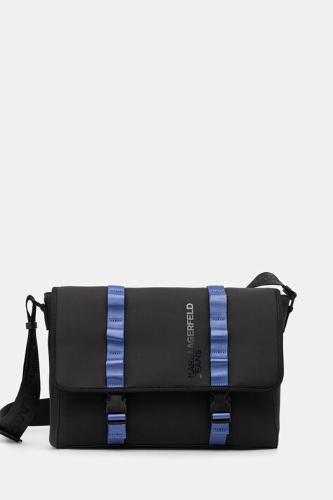 Torba Karl Lagerfeld Jeans črna barva, B1M30147