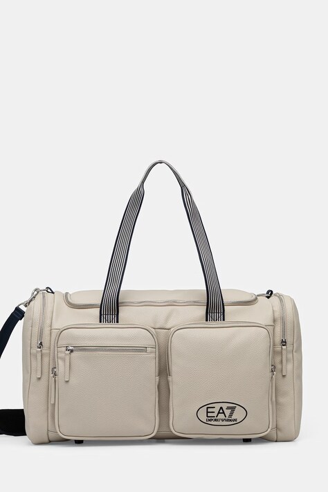 EA7 Emporio Armani torba sportowa beżowa AF23200.7X000732