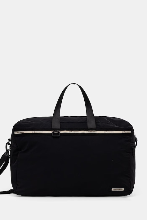 EA7 Emporio Armani torba sportowa czarna AF23098.7X000635