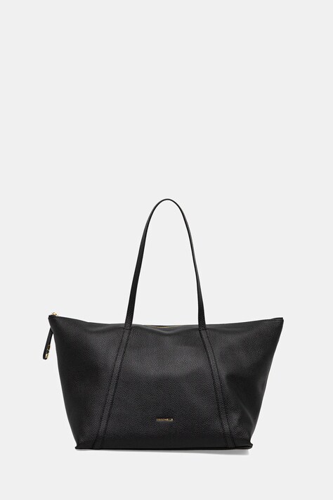 Coccinelle torba skórzana NORY kolor czarny E1 U45 11 01 01