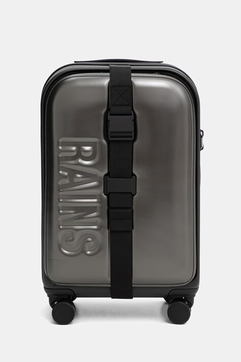 Βαλίτσα Rains 14190 Texel Cabin Trolley W3 χρώμα: ασημί, 14190