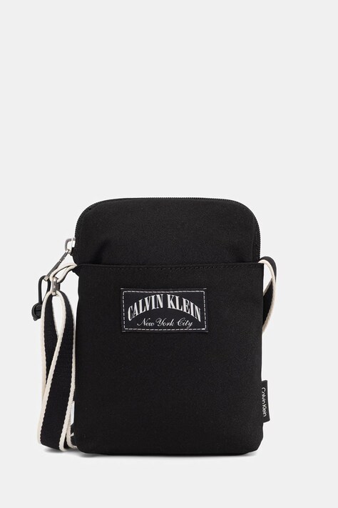 Calvin Klein saszetka czarna LV04D3346G