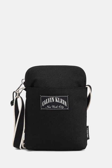 Calvin Klein saszetka czarna LV04D3346G