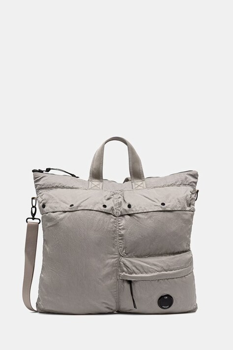 C.P. Company geantă culoarea bej, 20CMAC042A005269G