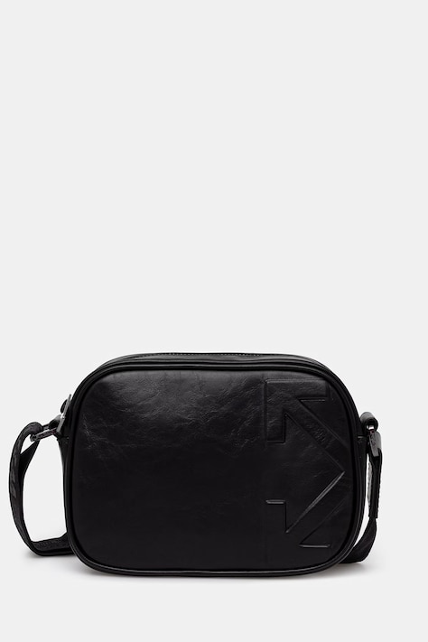 Off-White Heritage Camera Bag saszetka skórzana czarna OMNQ09ES26LEA001