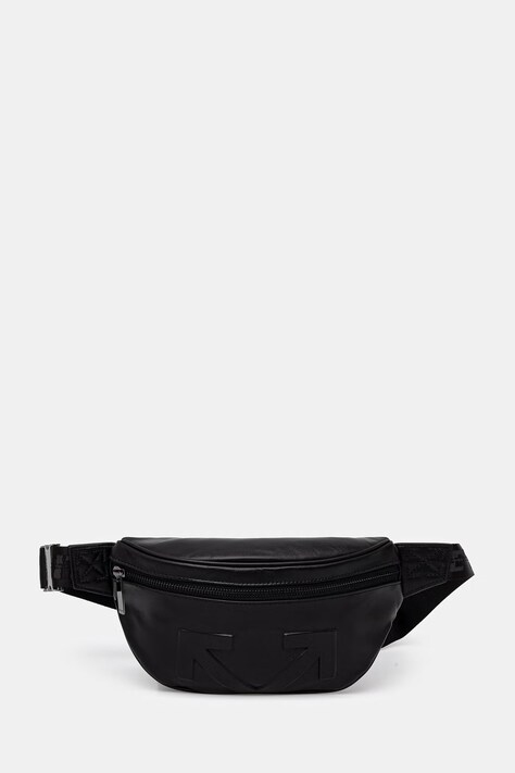 Off-White Heritage nerka skórzana czarna OMNT001S26LEA001