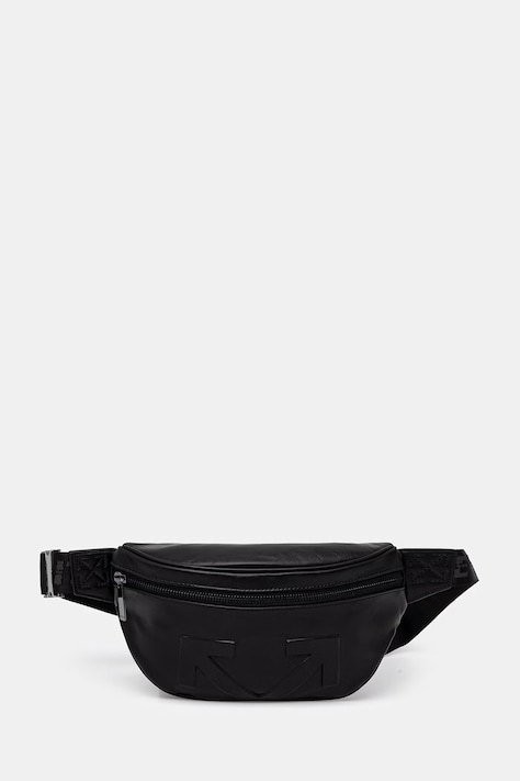 Off-White Heritage nerka skórzana czarna OMNT001S26LEA001