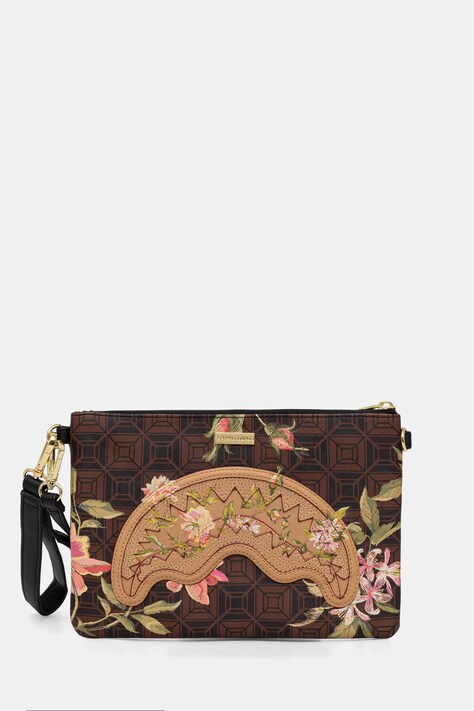 Sprayground saszetka na ramię damska z imitacji skóry brązowa 910B8998NSZ