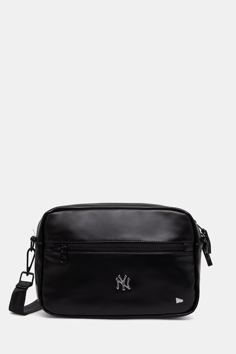 New Era saszetka z imitacji skóry CAMERA BAG NYY czarna 60856101
