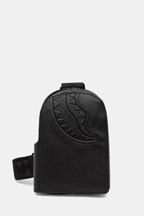 Sprayground saszetka z imitacji skóry czarna 910B9042NSZ