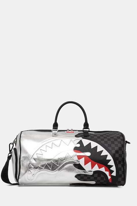 Sprayground torba podróżna z imitacji skóry szara 910D8924NSZ