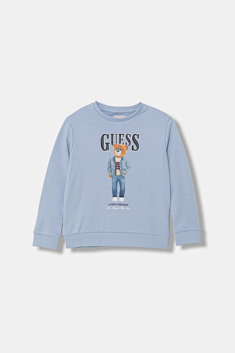 Guess tricou de bumbac pentru copii cu imprimeu, L6RI11 K8HM4