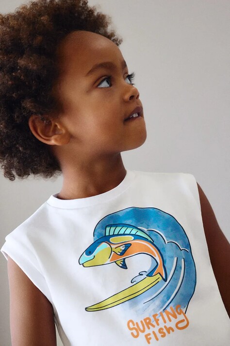 Παιδικό top Mayoral χρώμα: άσπρο, 3085