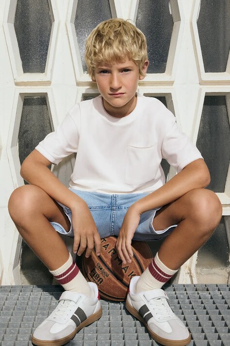 Παιδικό μπλουζάκι Mayoral χρώμα: άσπρο, 6030