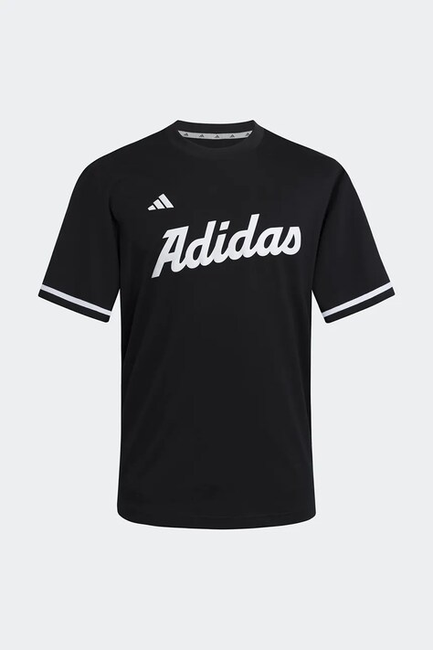 adidas Performance t-shirt dziecięcy kolor czarny z nadrukiem KD9182