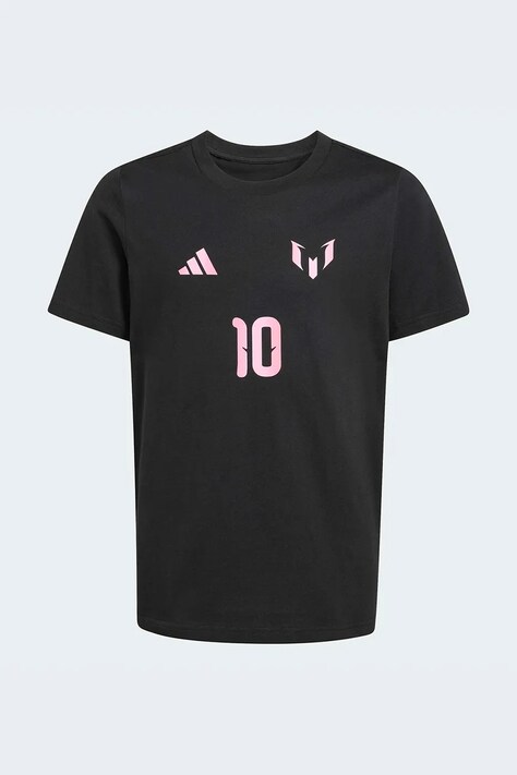 Дитяча бавовняна футболка adidas Performance MESSI — фото 2