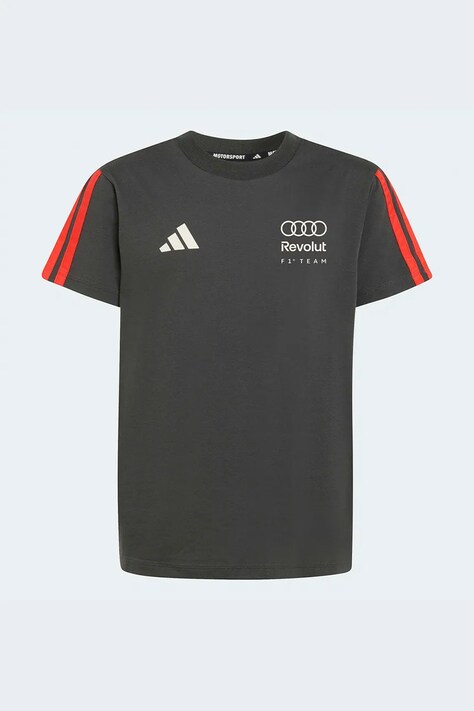 adidas Performance t-shirt da uomo in cotone AUDI nero KE6781