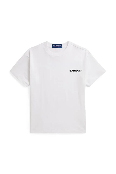 Polo Ralph Lauren t-shirt basic dziecięcy bawełniany biały 323P01532500