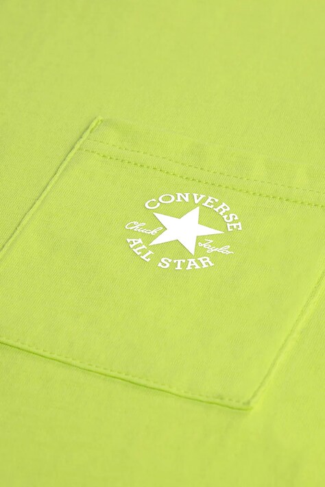 Дитяча футболка Converse — SS26-TSB07U, зелений — фото 3