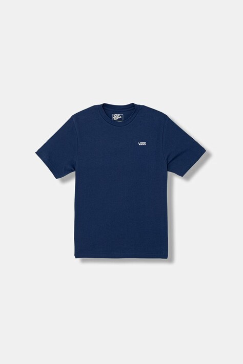 Vans t-shirt bawełniany dziecięcy kolor granatowy z nadrukiem VN0A4MQ3FOB1