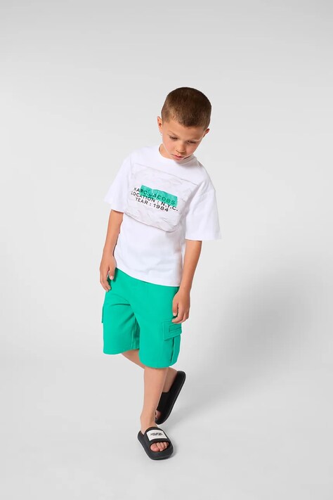 Marc Jacobs t-shirt bawełniany dziecięcy kolor biały z nadrukiem W60764