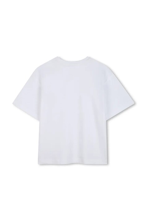 Marc Jacobs t-shirt bawełniany dziecięcy kolor biały z nadrukiem W60766