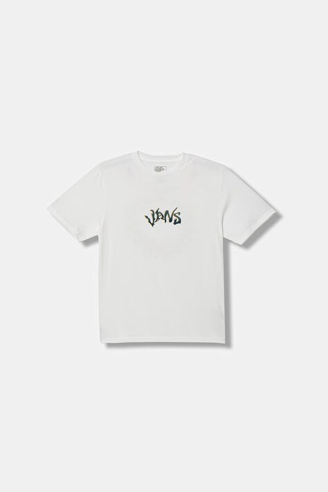 Vans tričko detské bavlnené biele VN000TCCWHT1