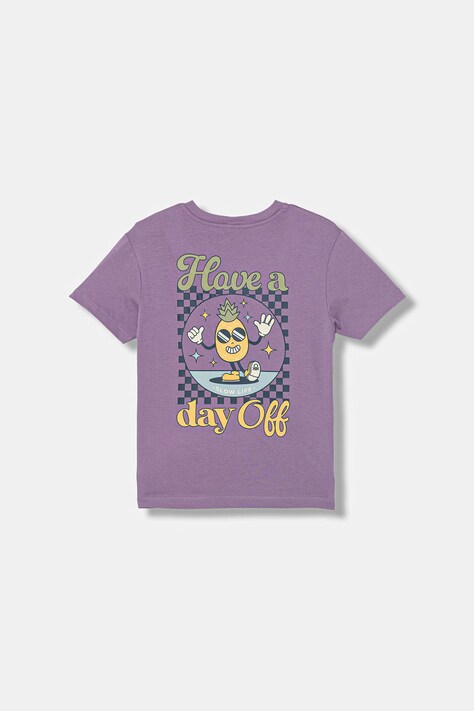 United Colors of Benetton majica za djecu od pamuka ljubičasta 3I1XC10SJ