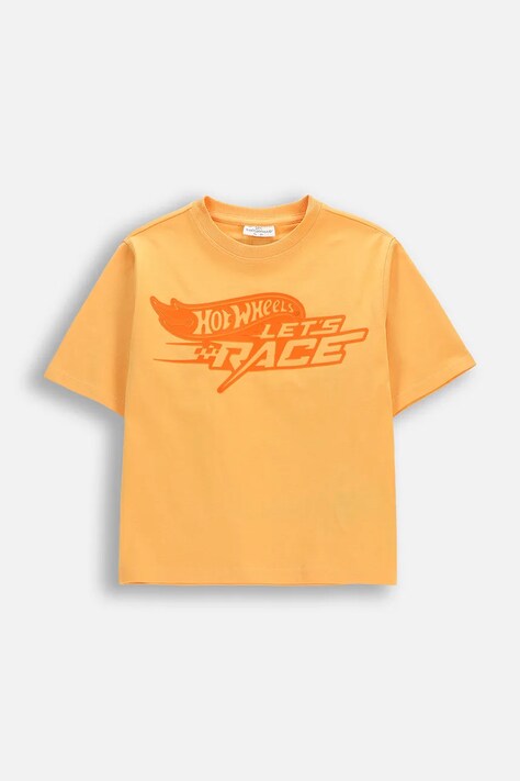 Coccodrillo t-shirt da donna in cotone arancione LICENCE BOY