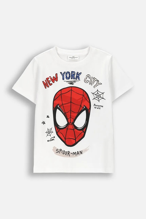 Coccodrillo t-shirt per bambini in cotone bianco LICENCE BOY