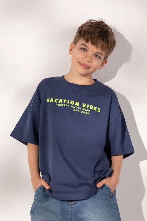 Coccodrillo tričko detské tmavomodré TAKE ME TO THE HOLIDAY BOY JUNIOR